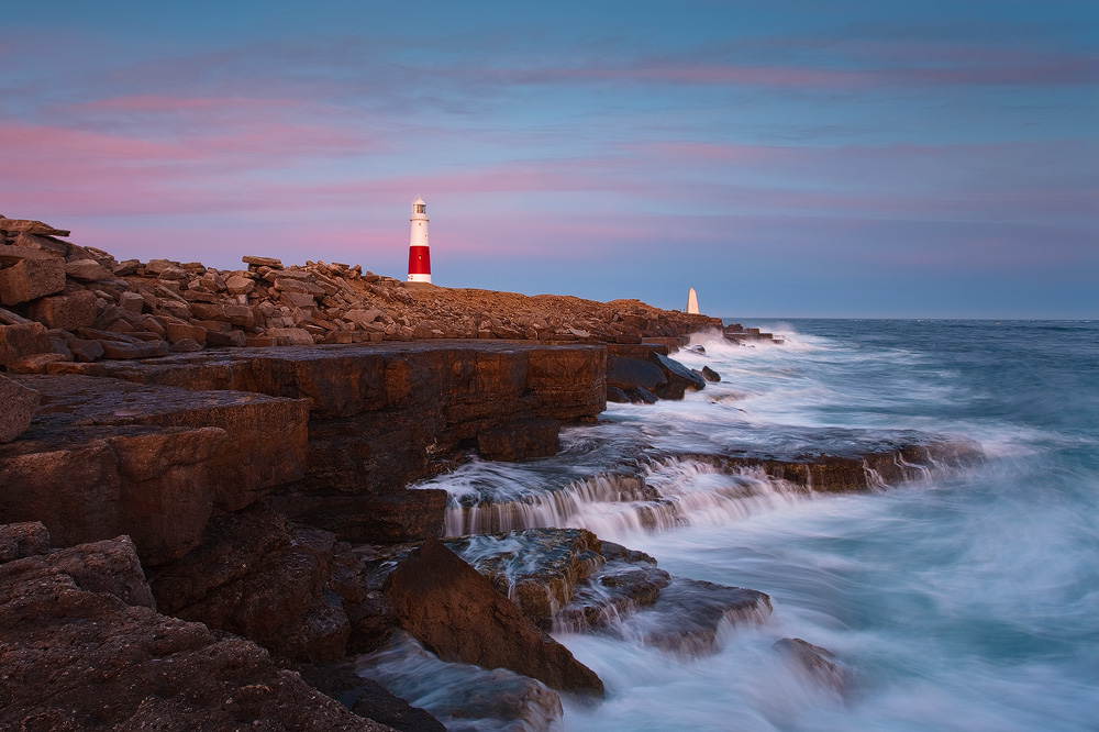 Afterglow over Portland Bill