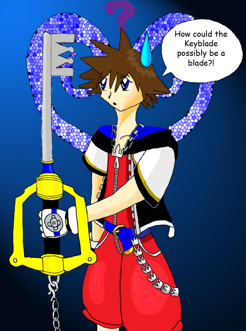 Poor, confused Sora