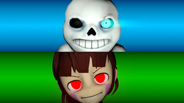 Sans VS Chara