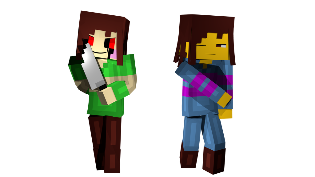 Minecraft Frisk And Chara By Prince Ghast On Deviantart Minecraft Frisk And Chara By Prince Ghast On Deviantart