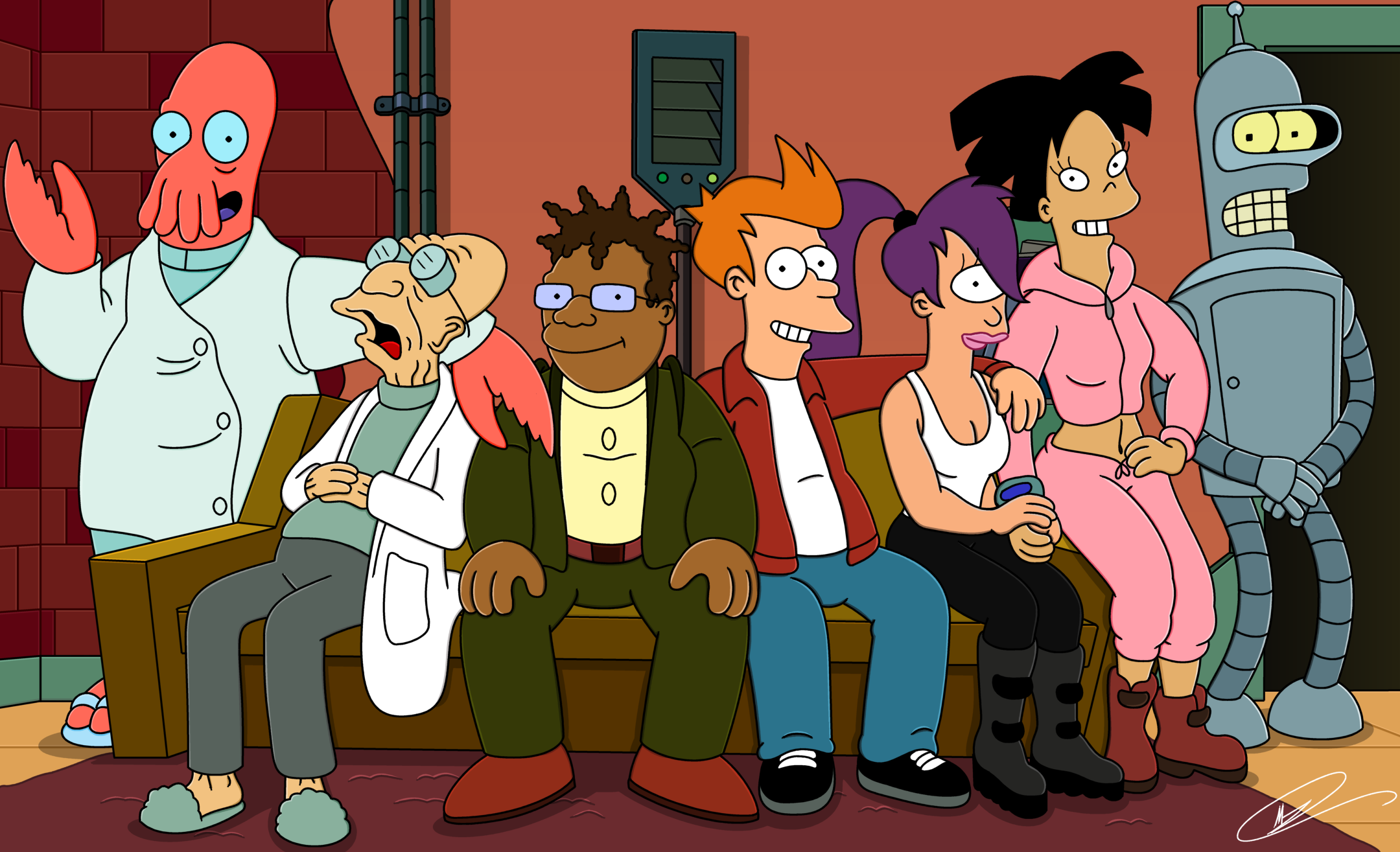 Futurama - Planet Express Employee Photo #1 by Spider-Matt
