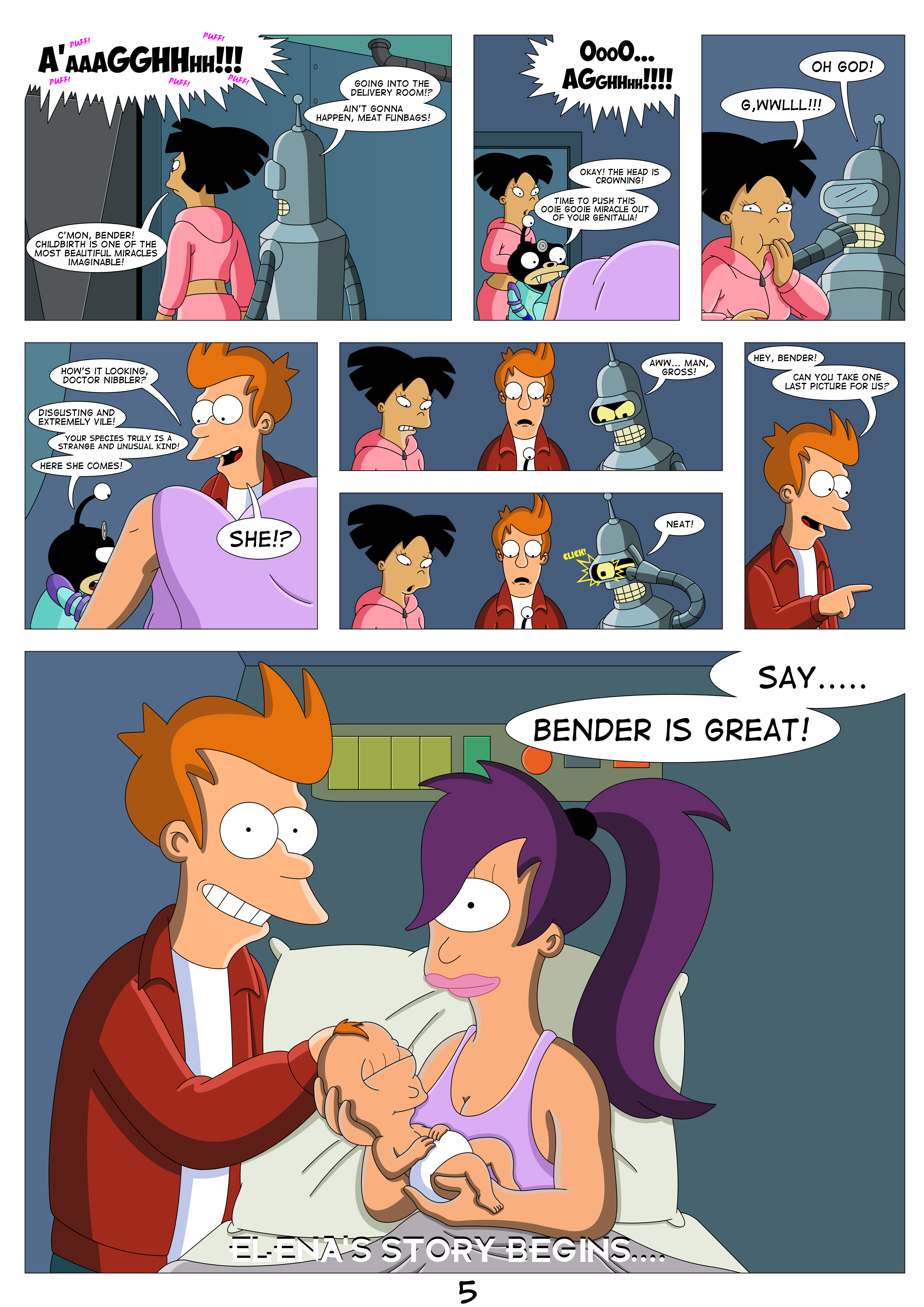 Futurama Short Comic - Family Guy Part 5