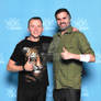 Matt and Simon Pegg