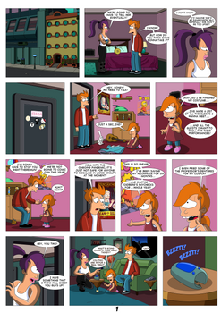 Futurama Comic - Pros and Comic Cons III Page 1