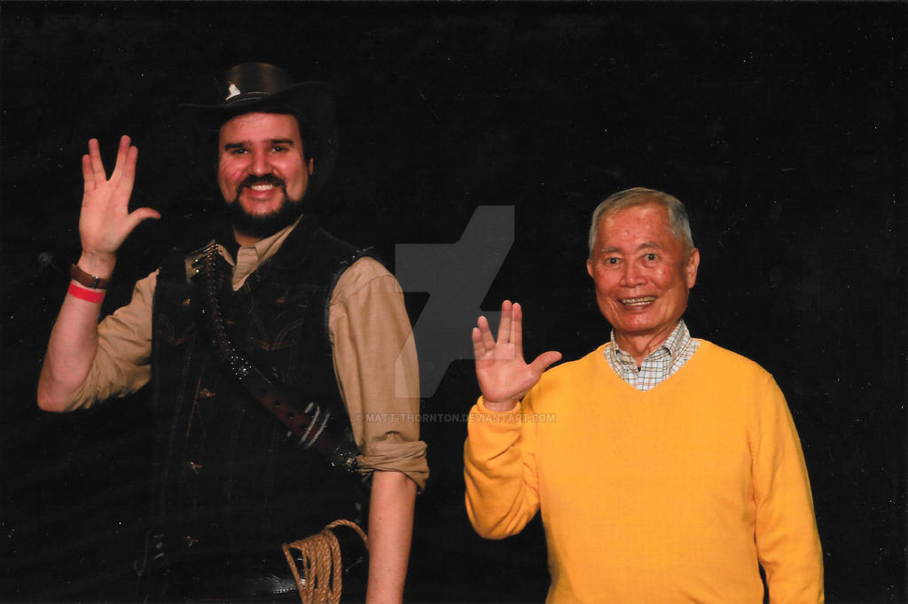Matt and George Takei