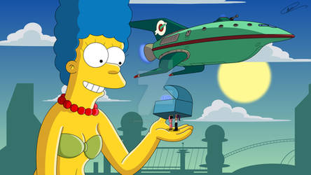 Delivery for Marge - TheSimpsons1993 Commission