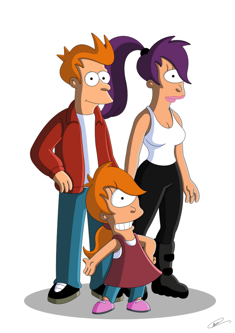 Futurama - Fry Family by Matt-Thornton on DeviantArt