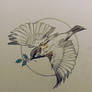 Work in progress 2 (Sparrow in Flight)