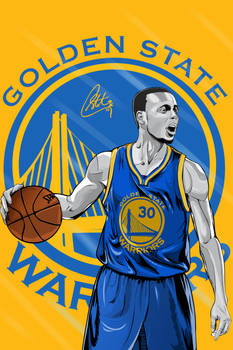 Stephen CURRY Vector Art