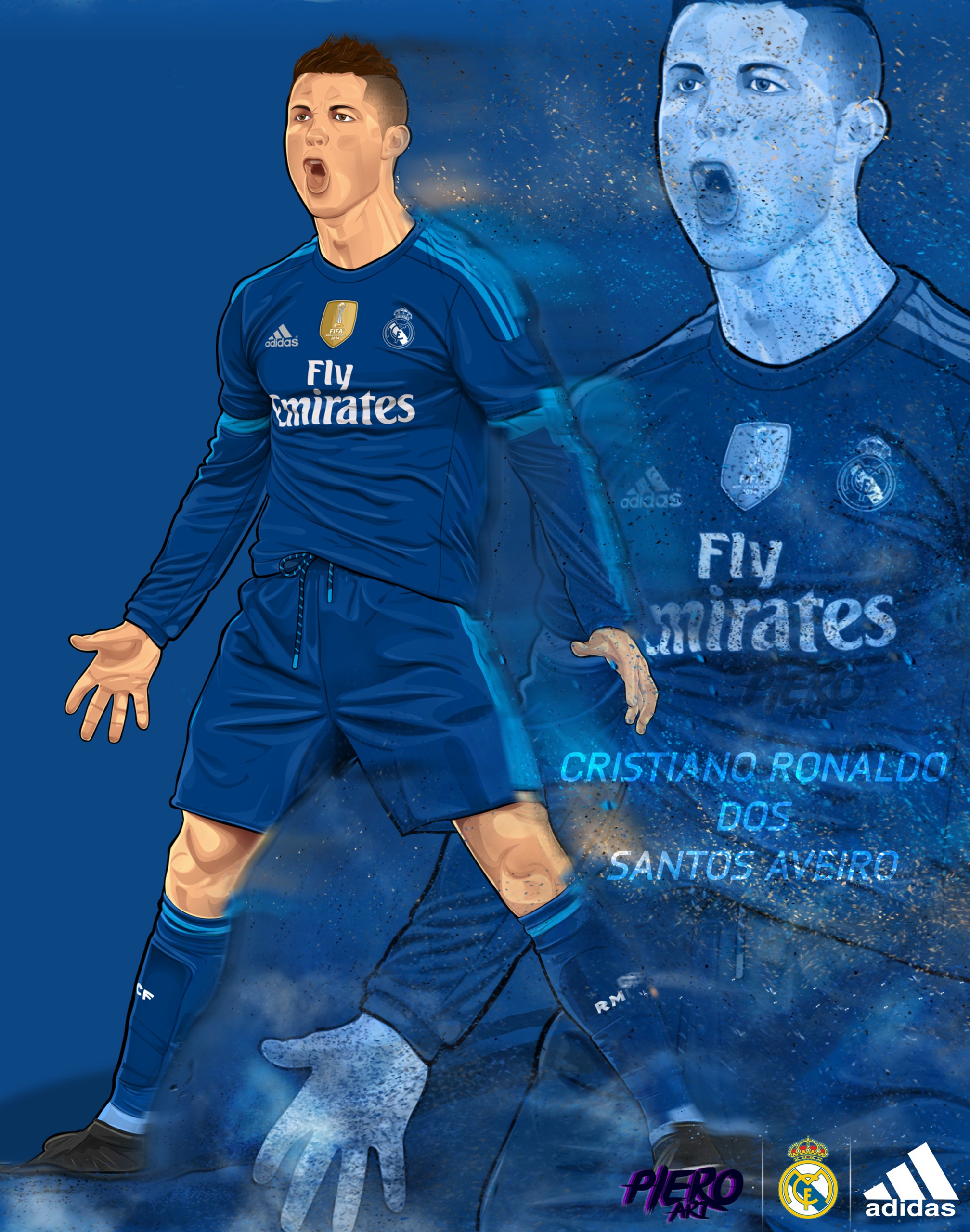 Cristiano Ronaldo - Animated Steam Artwork by Shos7 on DeviantArt