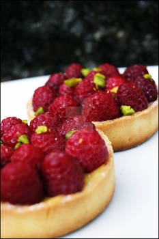 Tartelettes framboises