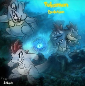 Water Vari Evolution Pokemon Evolution .water. by Totodile7625 on DeviantArt