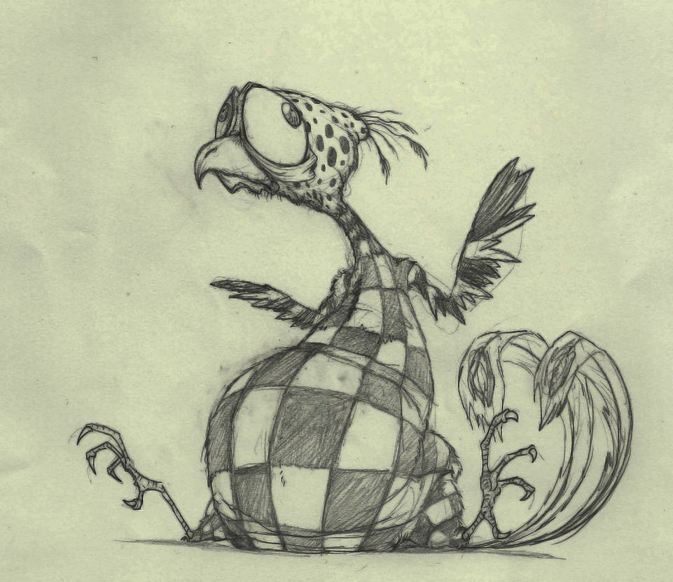 The Checker-Bird by HaydenTheHolmes on DeviantArt