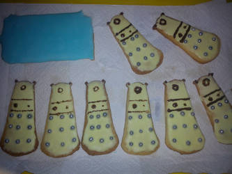 Daleks Cookies