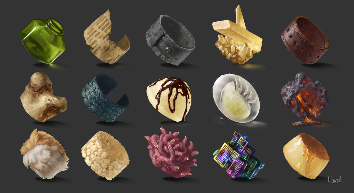 312 Material Studies 2 by Hozure on DeviantArt