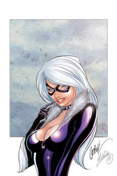 Color Exercise: Black Cat Ink #5