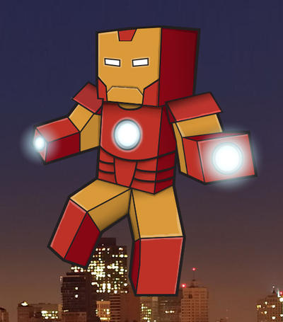 Iron Man Roblox Thumbnail by Dubem101 on DeviantArt