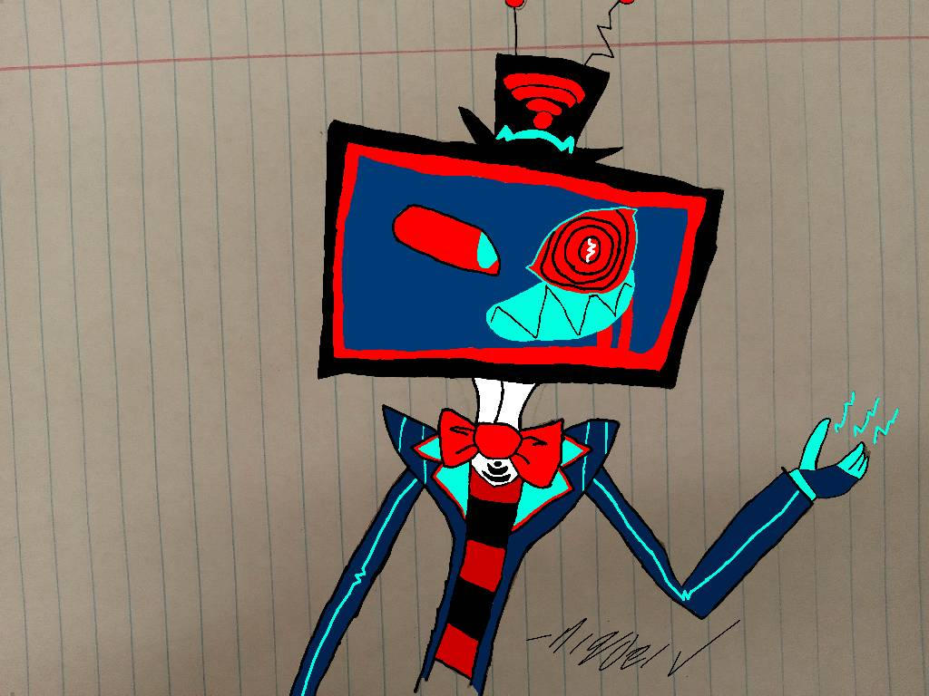 Vortex Hh Hazbin Hotel Characters in My Art Style: Vox by MiguelVideoStudio on ...