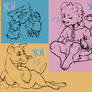 assorted ych