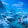 Artic Fox and the Ptarmigan