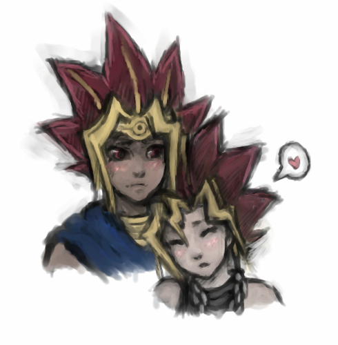 Yugi and Atem for Ko