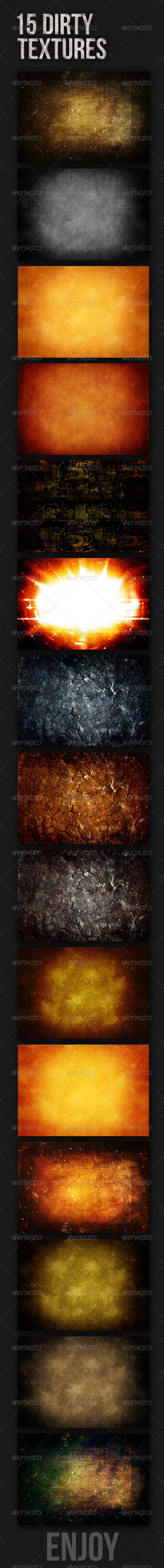 15 Dirty Textures