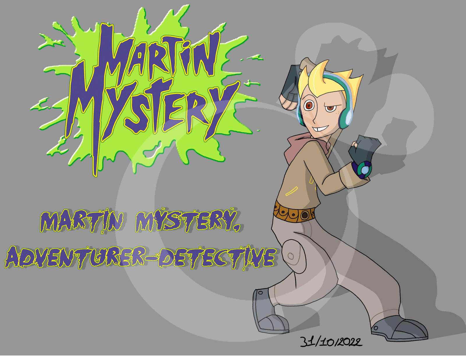 Redesign - Martin Mystery - Martin Mystery by silena33 on DeviantArt