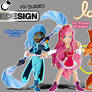 Redesign - LoliRock Reborn - The Princesses