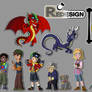 Redesign - American Dragon: Jake Long - Cast