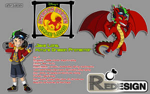 Redesign - ADJL - Jake Long, the American Dragon