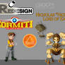 Redesign - Gormiti - Nick