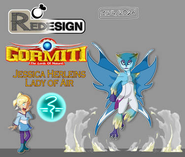 Redesign - Gormiti - Jessica