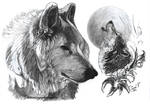 Wolves by WaveGlistening