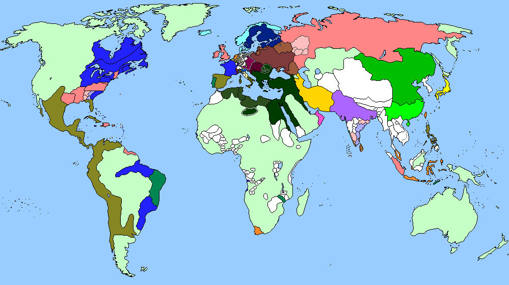 World Map - 1755 by AnalyticalEngine on DeviantArt