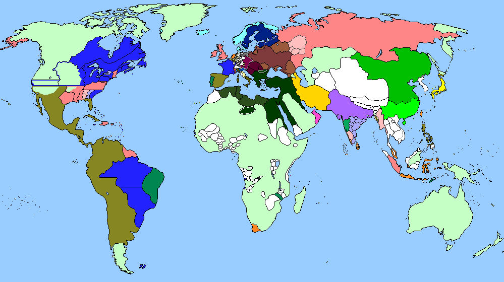 World Map - 1773 by AnalyticalEngine on DeviantArt