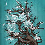 Owl Tree Vector Illustration