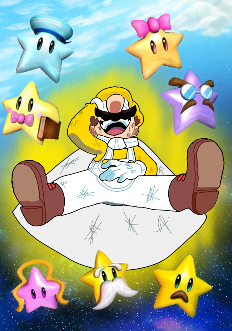 Star Mario Up Rage Mario STAR GOD by JoeHerrera on DeviantArt