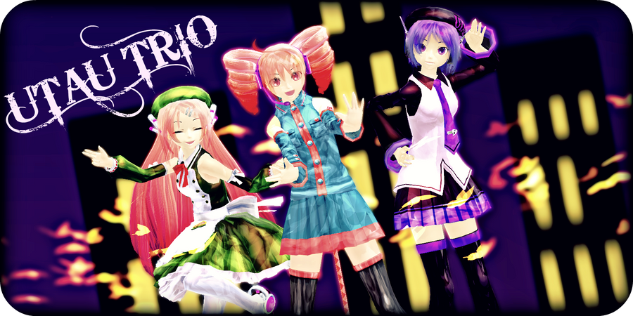 UTAU Trio + Poses DL by Rea-Usax on DeviantArt