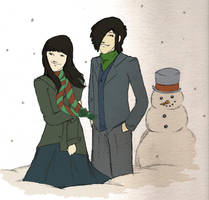 Sirius, Jessi and the Snowman