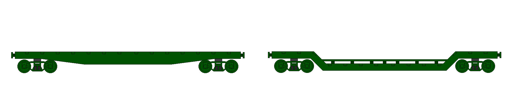 Flatbed Train Cars 4 by KoKoaLover1 on DeviantArt