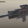 [SketchUp] Gora Vur KRG-25 Assault Rifle