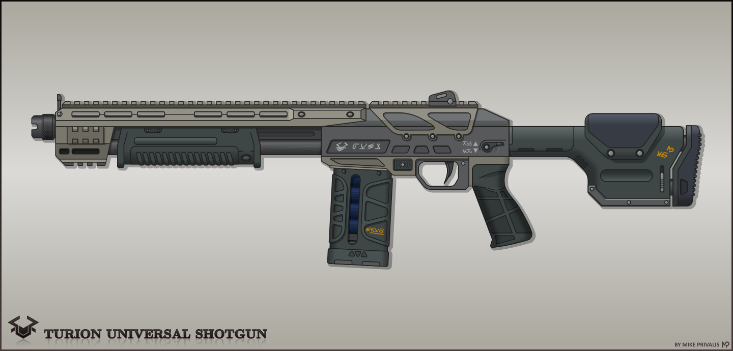 [Inkscape] Turion Universal Shotgun (Old Version) by MikePrivalis on ...