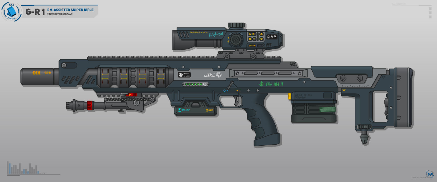 Combat Sniper Rifle Concept (probably one of my best concepts) : r