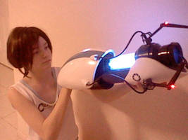 Chell cosplay 2