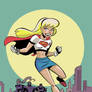 Supergirl Adventures -Cover recreation -commission