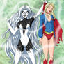 Silver Banshee defeats Supergirl commissio
