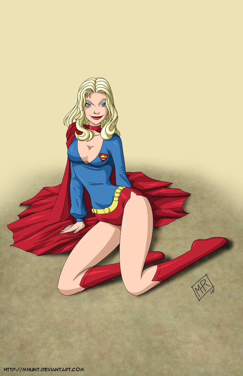 Supergirl posing 4 -commisison