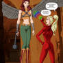 Evilena vs Hawkwoman - commiss