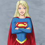 Supergirl posing 5-commission