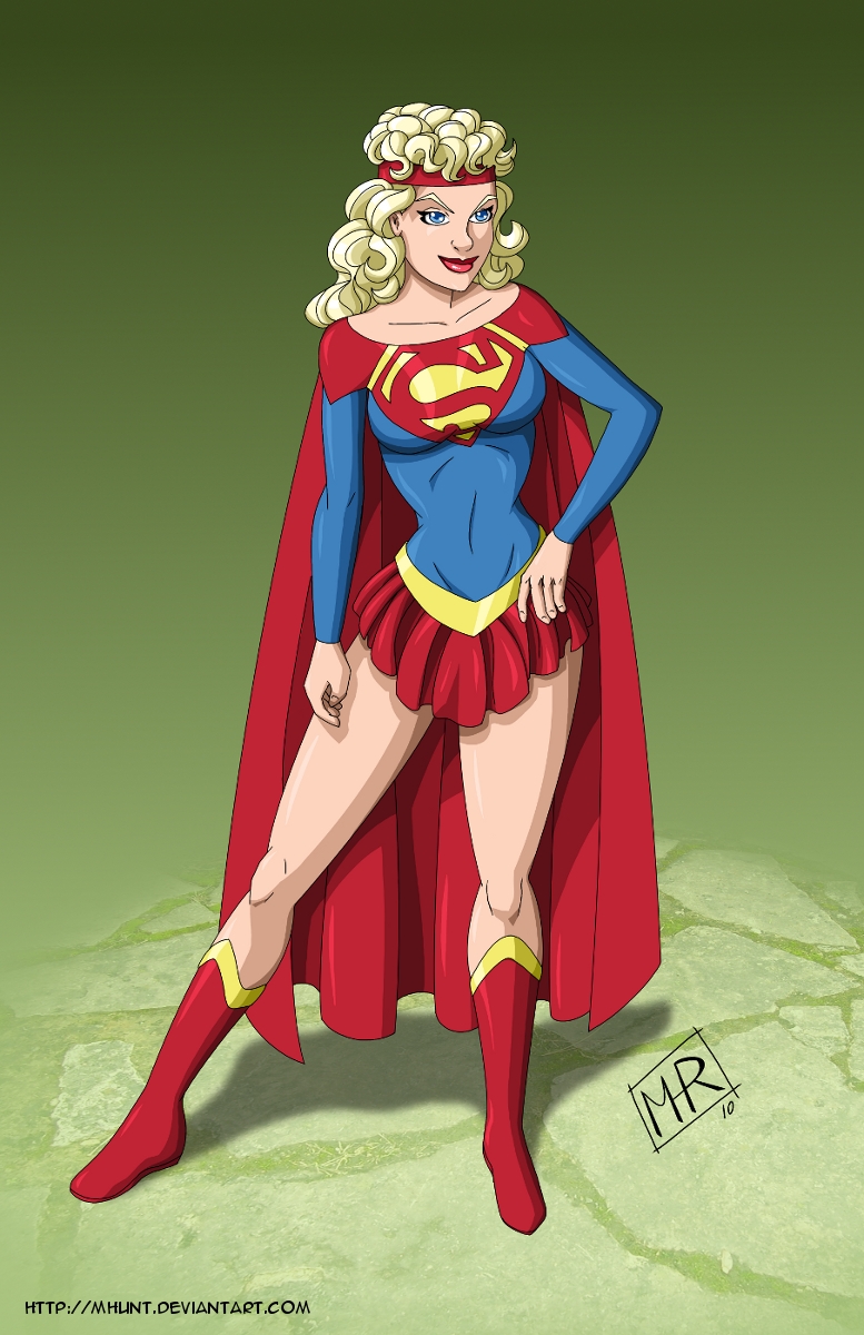 Supergirl posing 4 commission